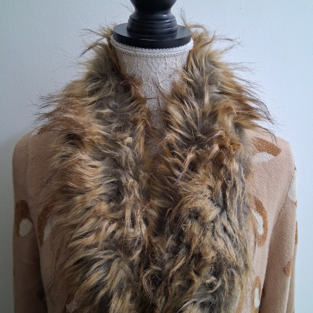 Show Me Your MuMu Tan Knit Sweater